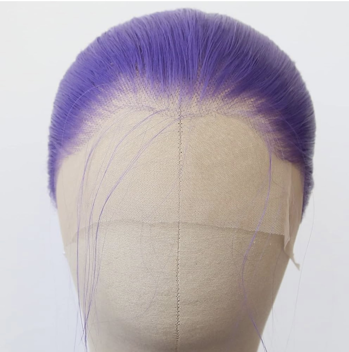 Purple Synthetic Lace Front Wig