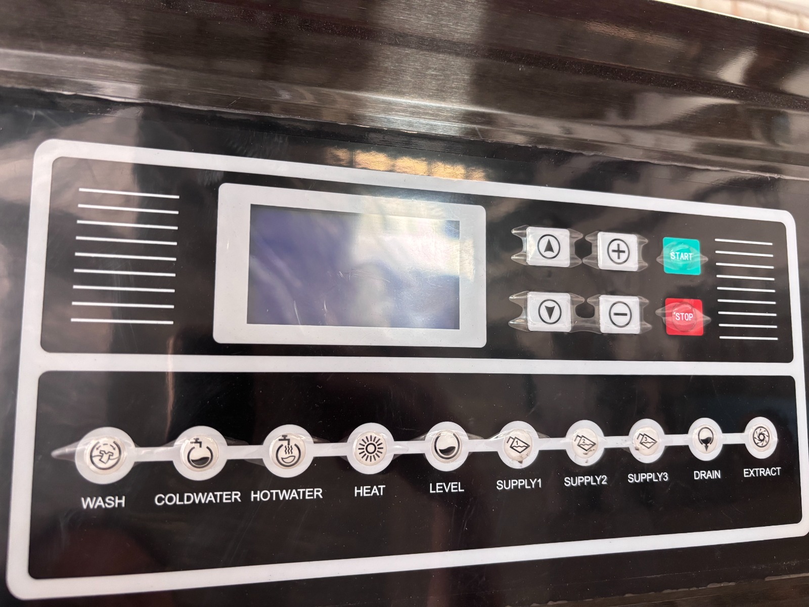 Industrial Washing Machine Panel