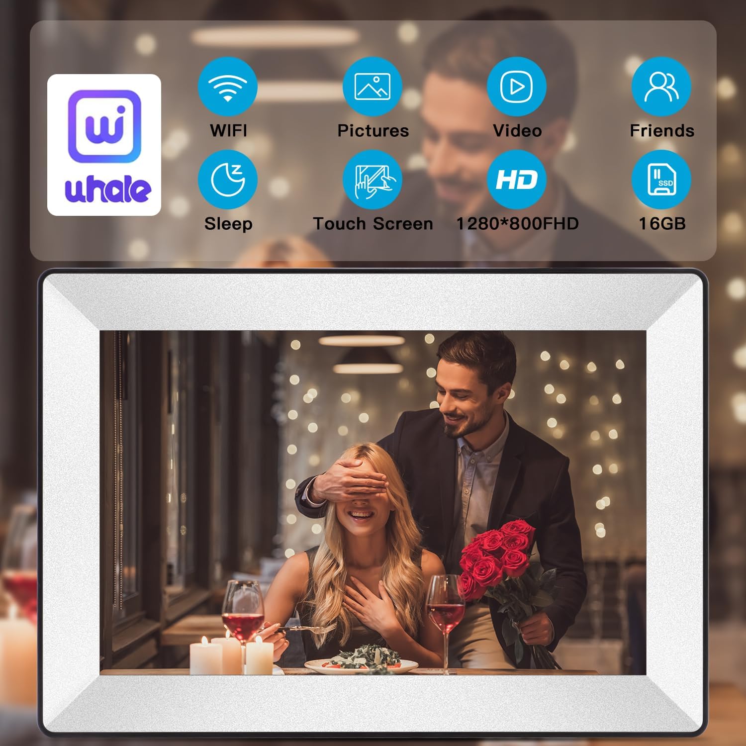 Uhale 10.1inch Digital Picture Frame