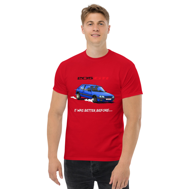 "PEUGEOT 205 GTI" Unisex classic tee