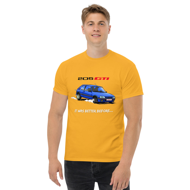 "PEUGEOT 205 GTI" Unisex classic tee