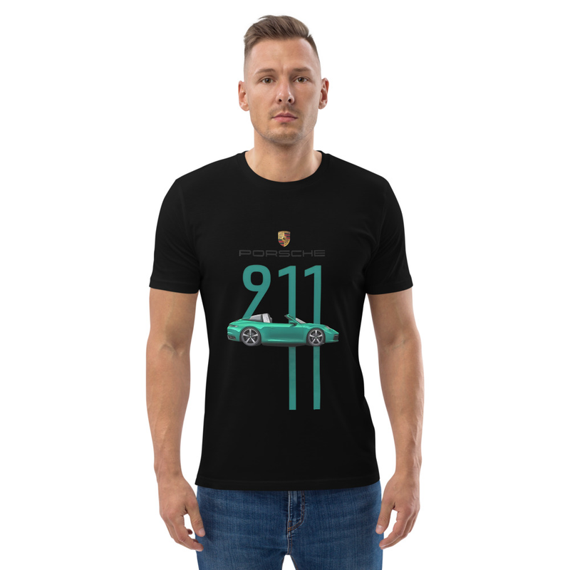 "PORSCHE 911" Unisex organic cotton t-shirt