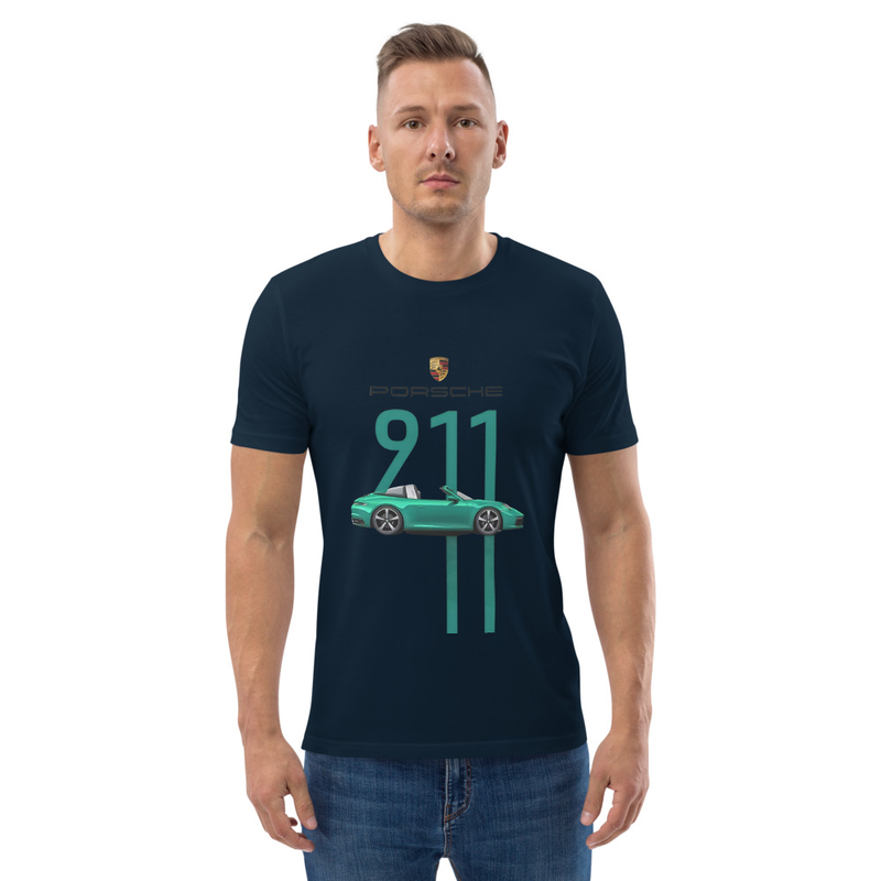 "PORSCHE 911" Unisex organic cotton t-shirt