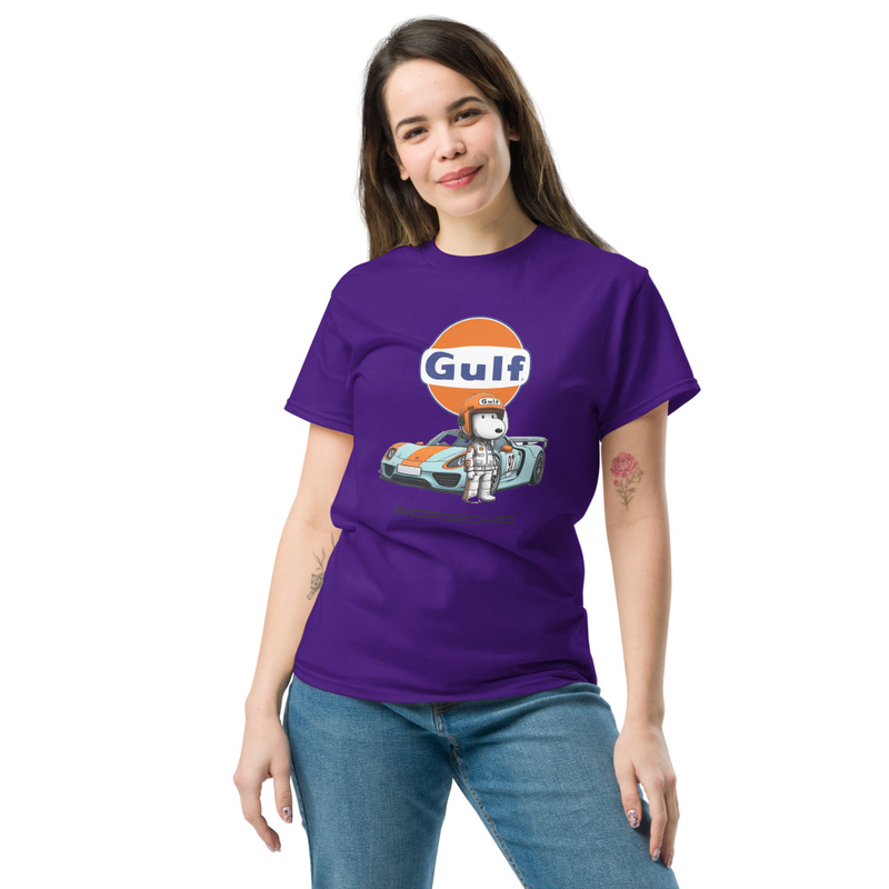 GULF RACING T-shirt violet 