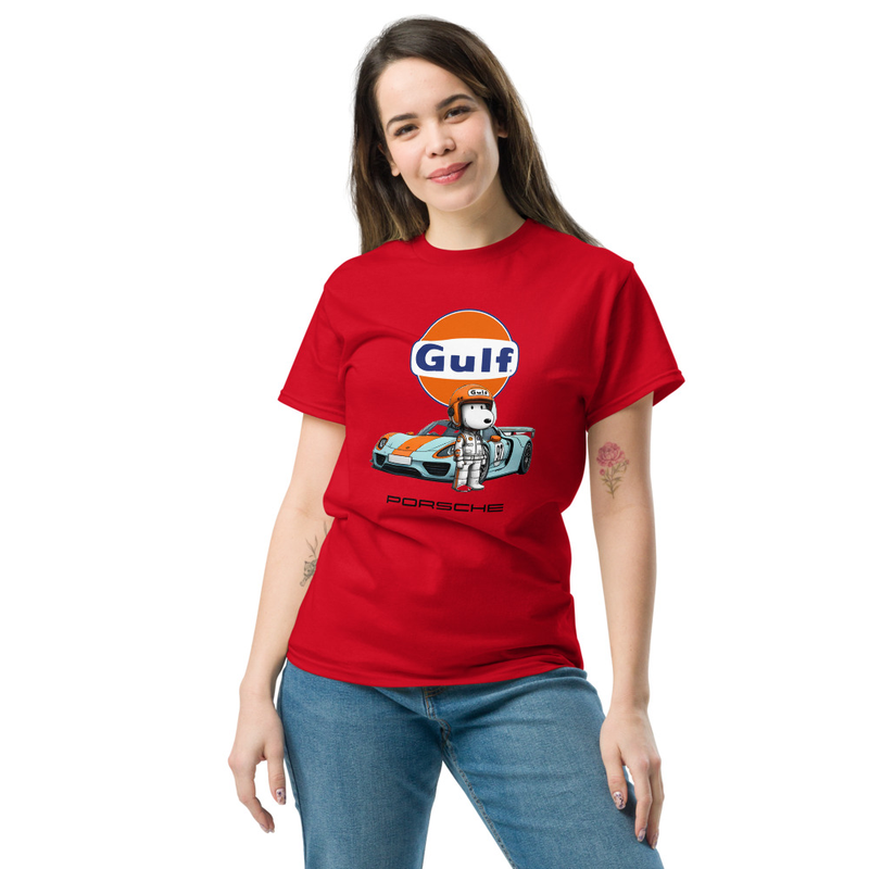 GULF RACING T-shirt violet 