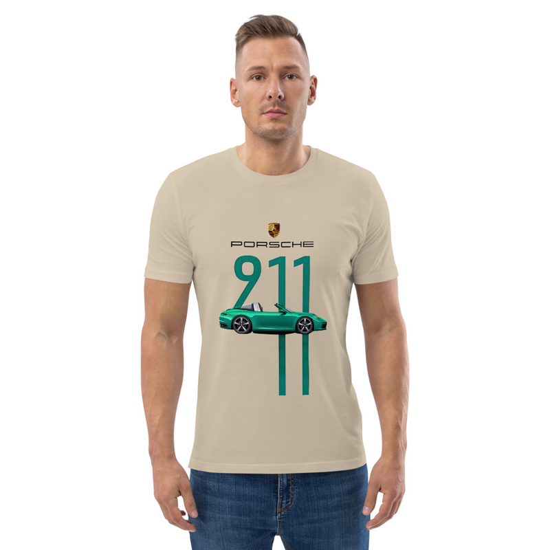 "PORSCHE 911" Unisex organic cotton t-shirt