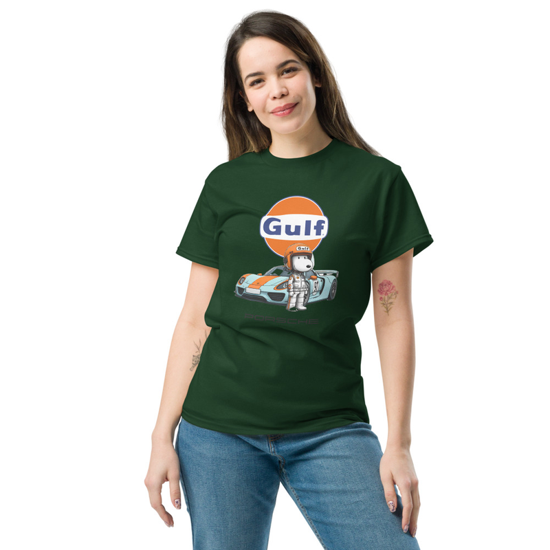 GULF RACING T-shirt violet 
