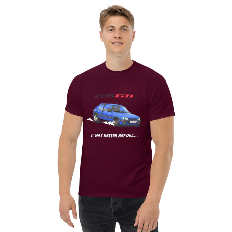 "PEUGEOT 205 GTI" Unisex classic tee
