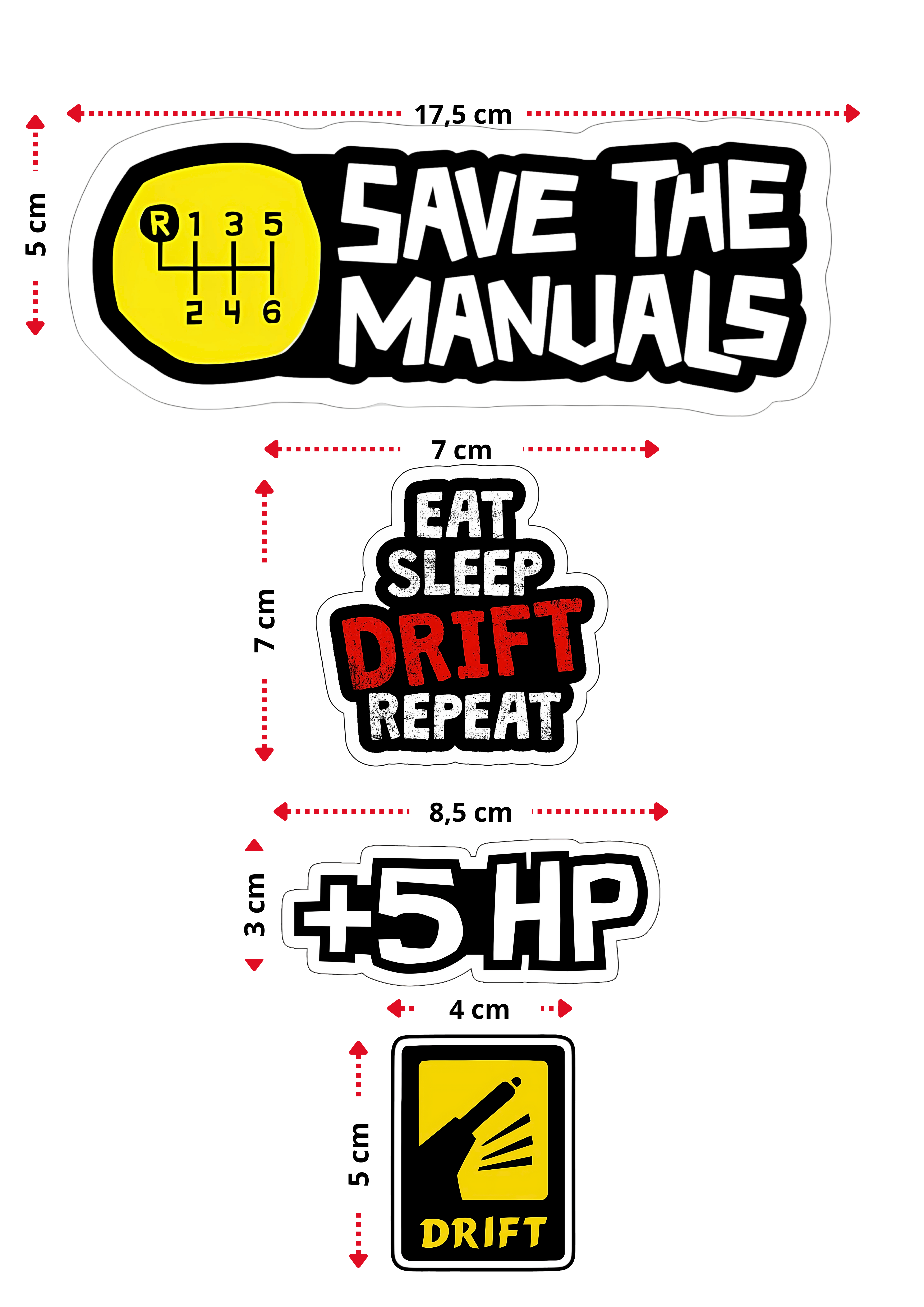 10 Stickers Vinyle Waterproof "TUNNING"