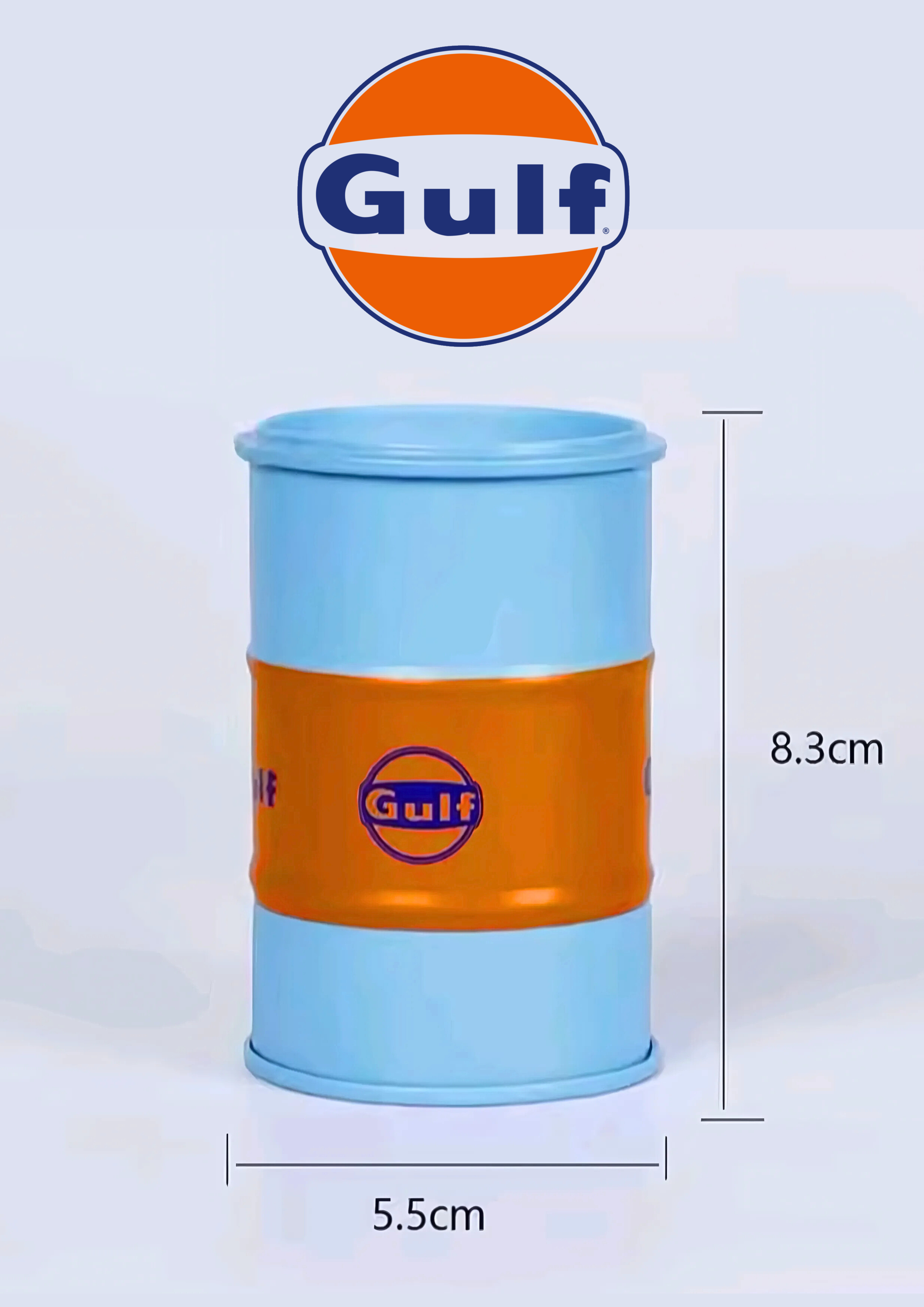 Baril Huile Miniature "GULF"