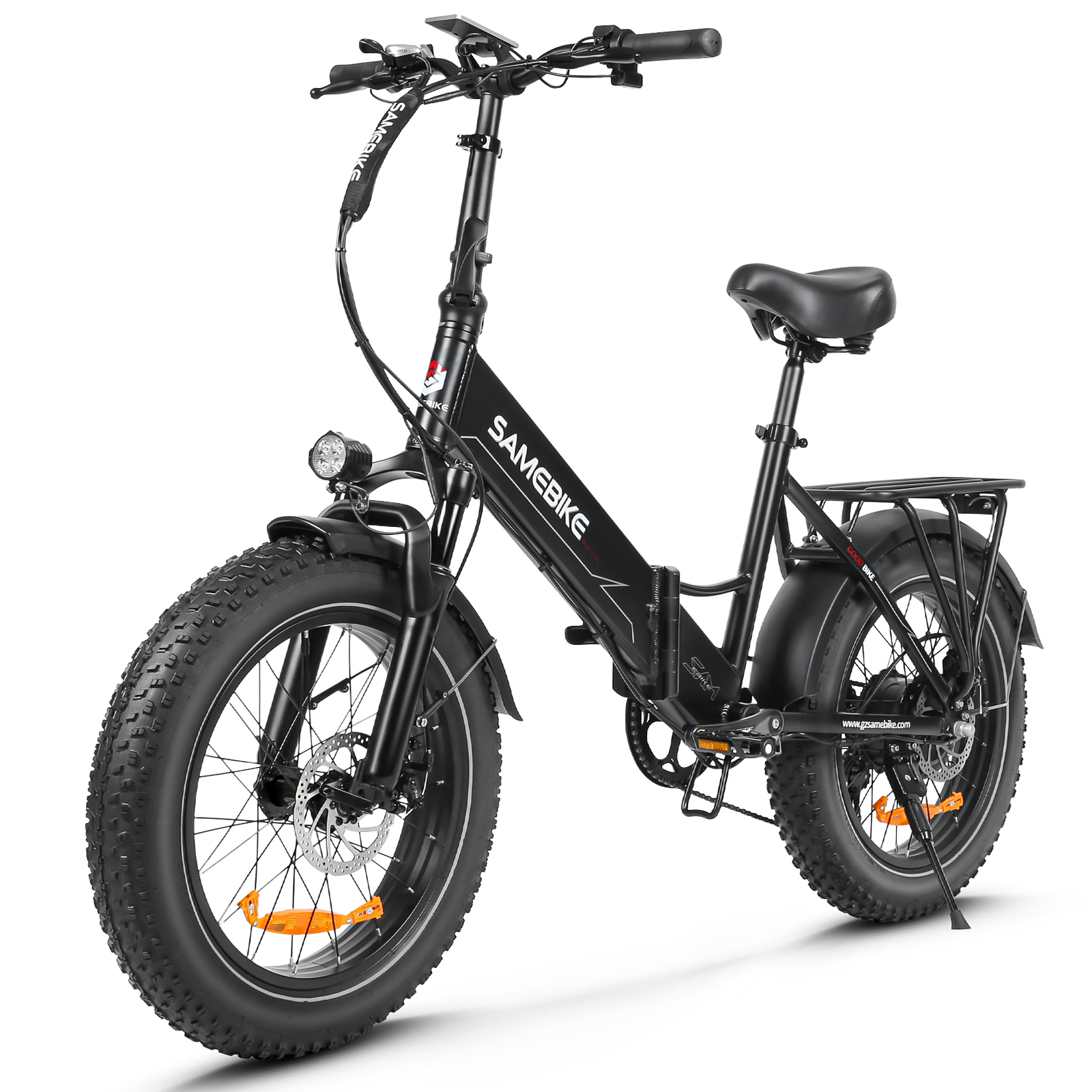 SAMEBIKE LOTDM200-II 20"Fat Tires 750W Motor 48V 13Ah Battery Folding Bike Smart NFC