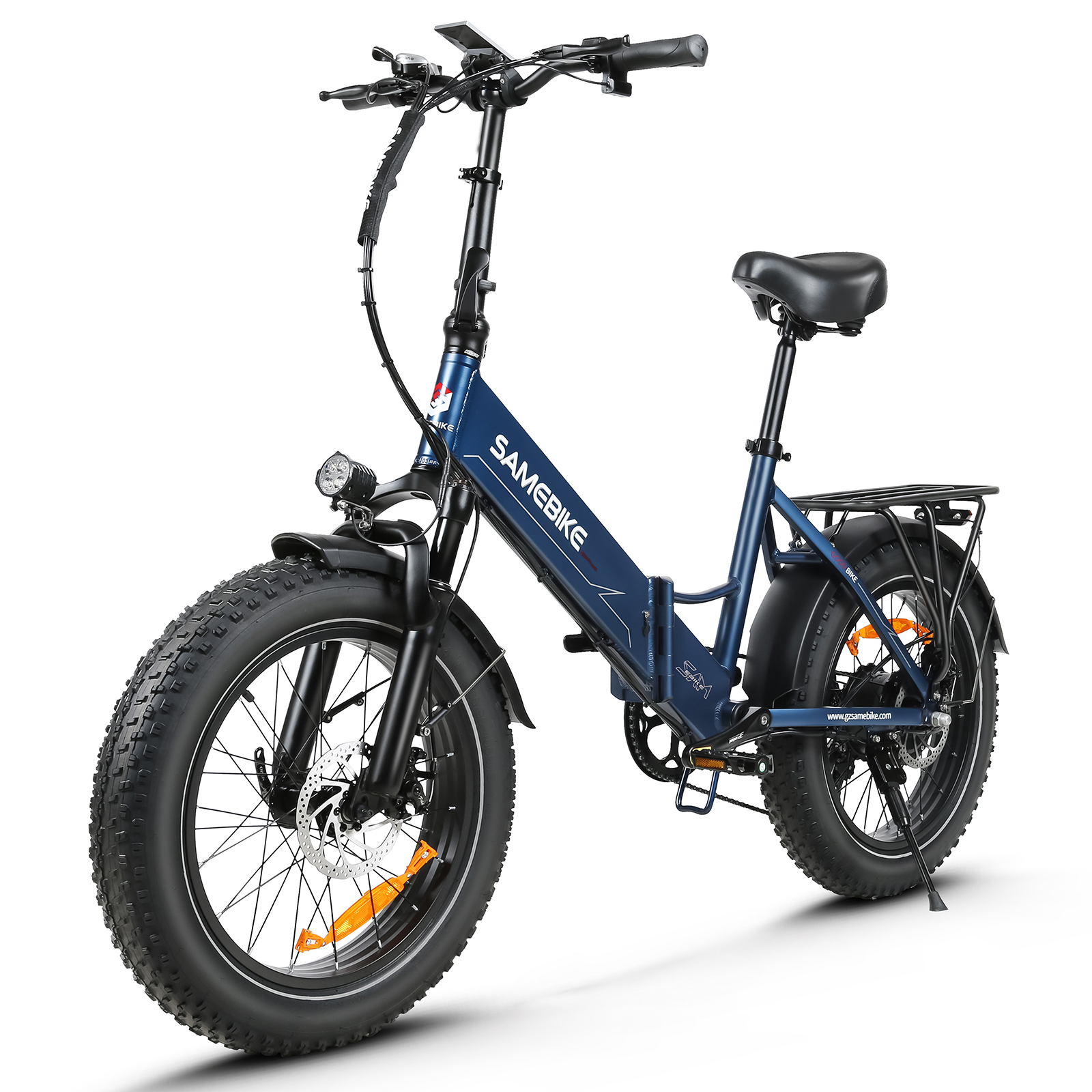 SAMEBIKE LOTDM200-II 20"Fat Tires 750W Motor 48V 13Ah Battery Folding Bike Smart NFC