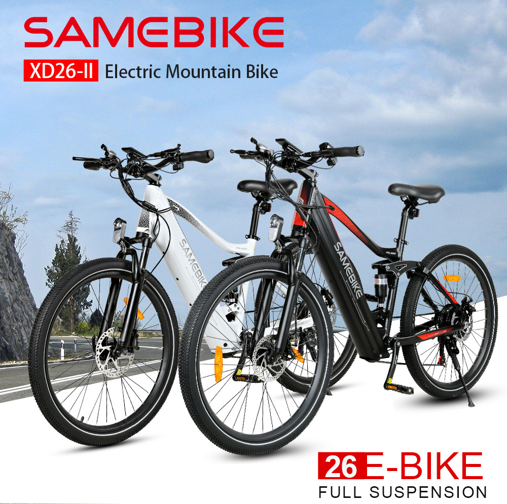 Samebike XD26-II: 45 km/h Hybrid Fury - 750W All-Terrain E-Bike