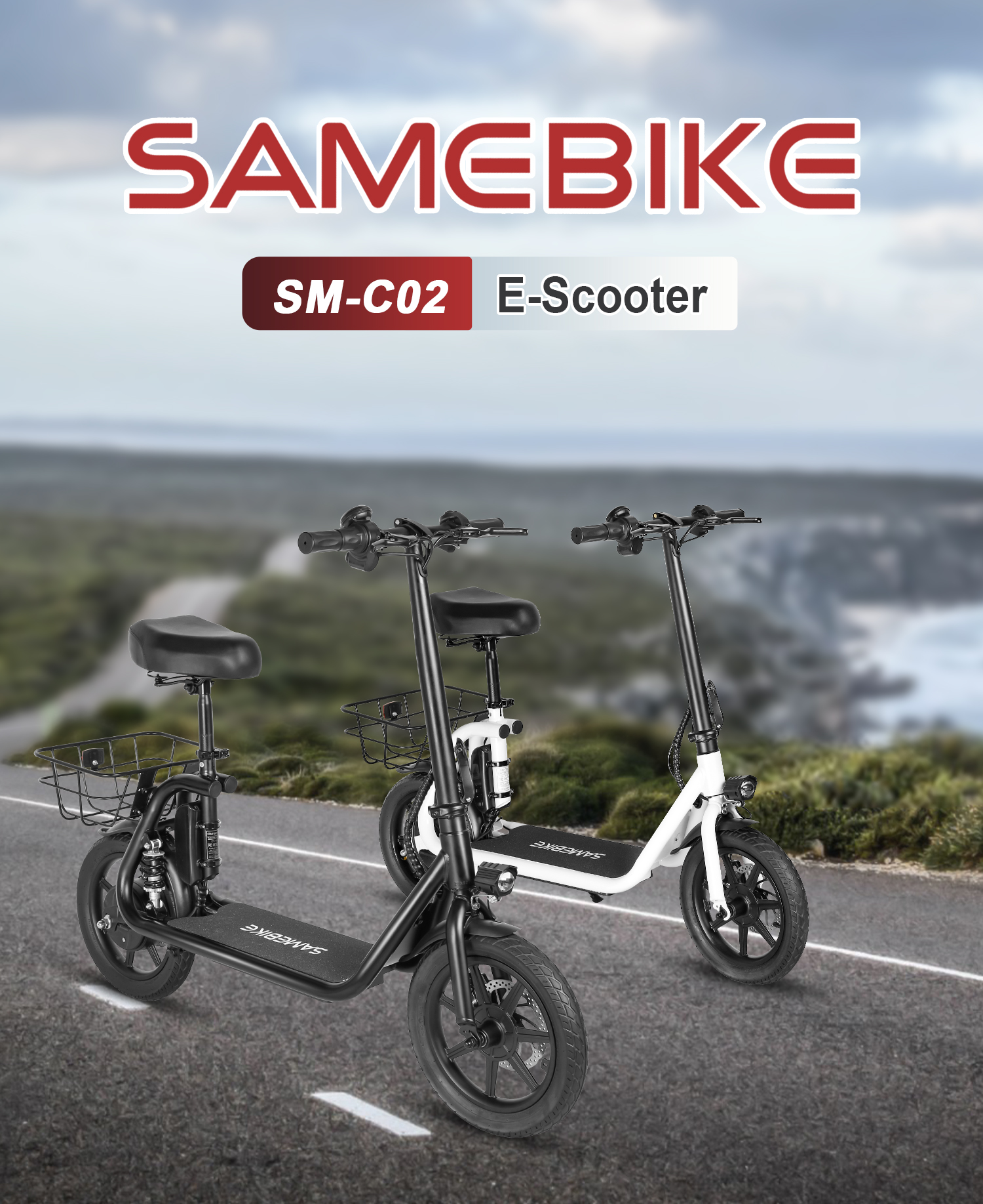 Samebike SM-C02: 500W Folding Thrill - Power Your Ride!