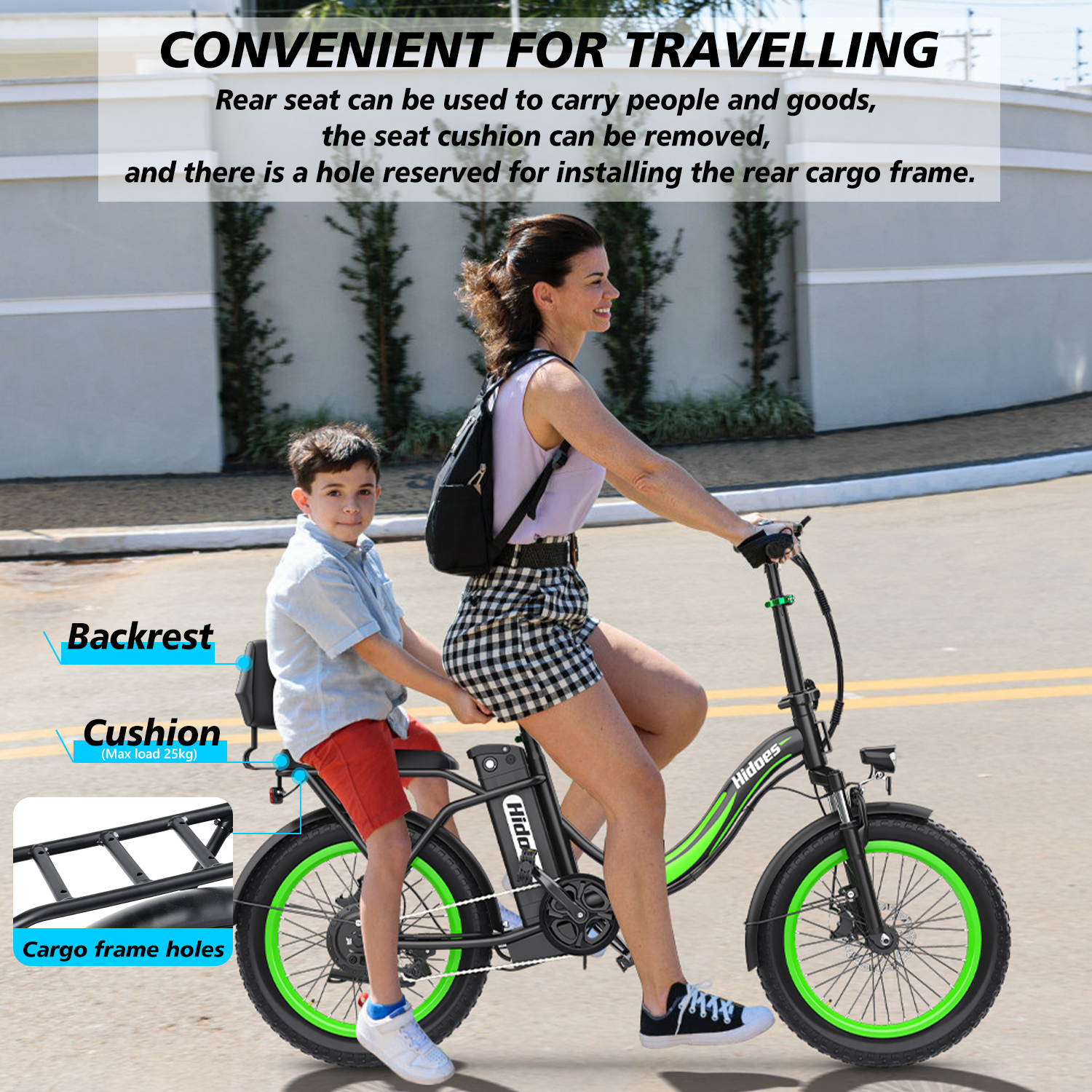 Hidoes C1 Foldable E-Bike - Your Urban Adventure Buddy!