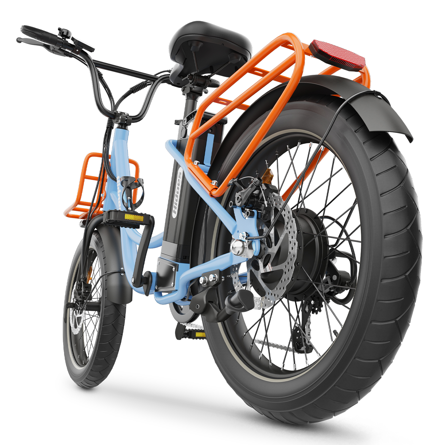 Hidoes C6 City E-Bike - Ride in Style, Haul with Ease!