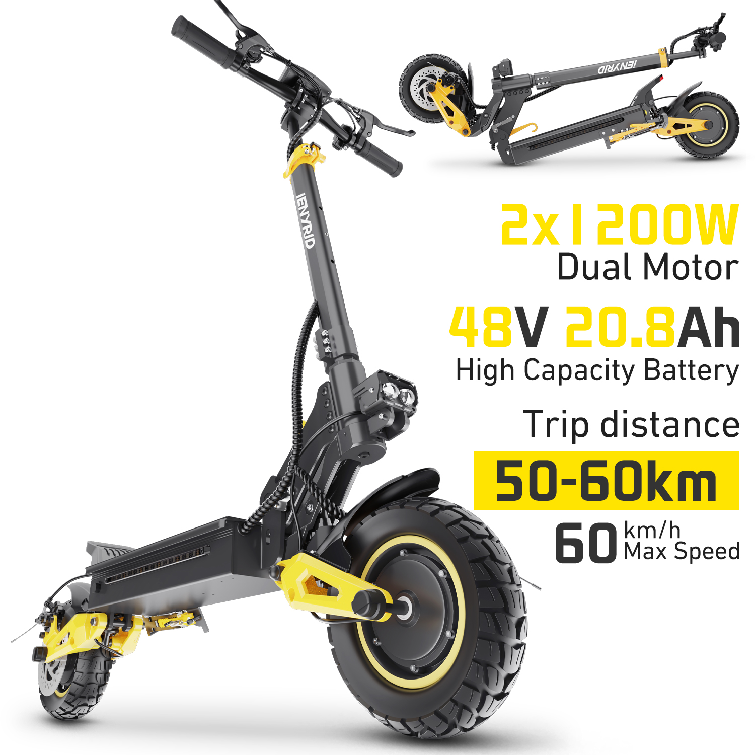 iENYRID ES1 Electric Scooter - Speed Into the Future!