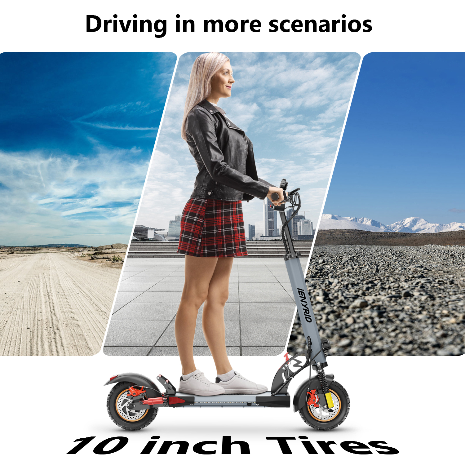 iENYRID A1 Foldable Electric Scooter - Compact Power for Every Ride!