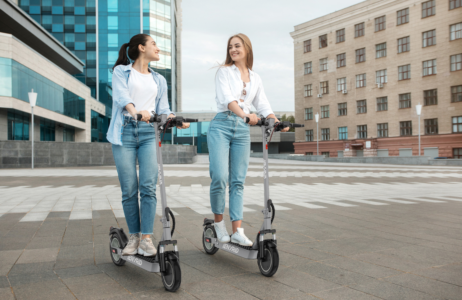 "iENYRID M1 Electric Scooter - Lightweight Power for Every Day!