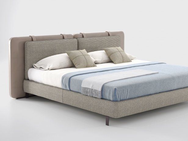 Modern Upholstered Bed Frame