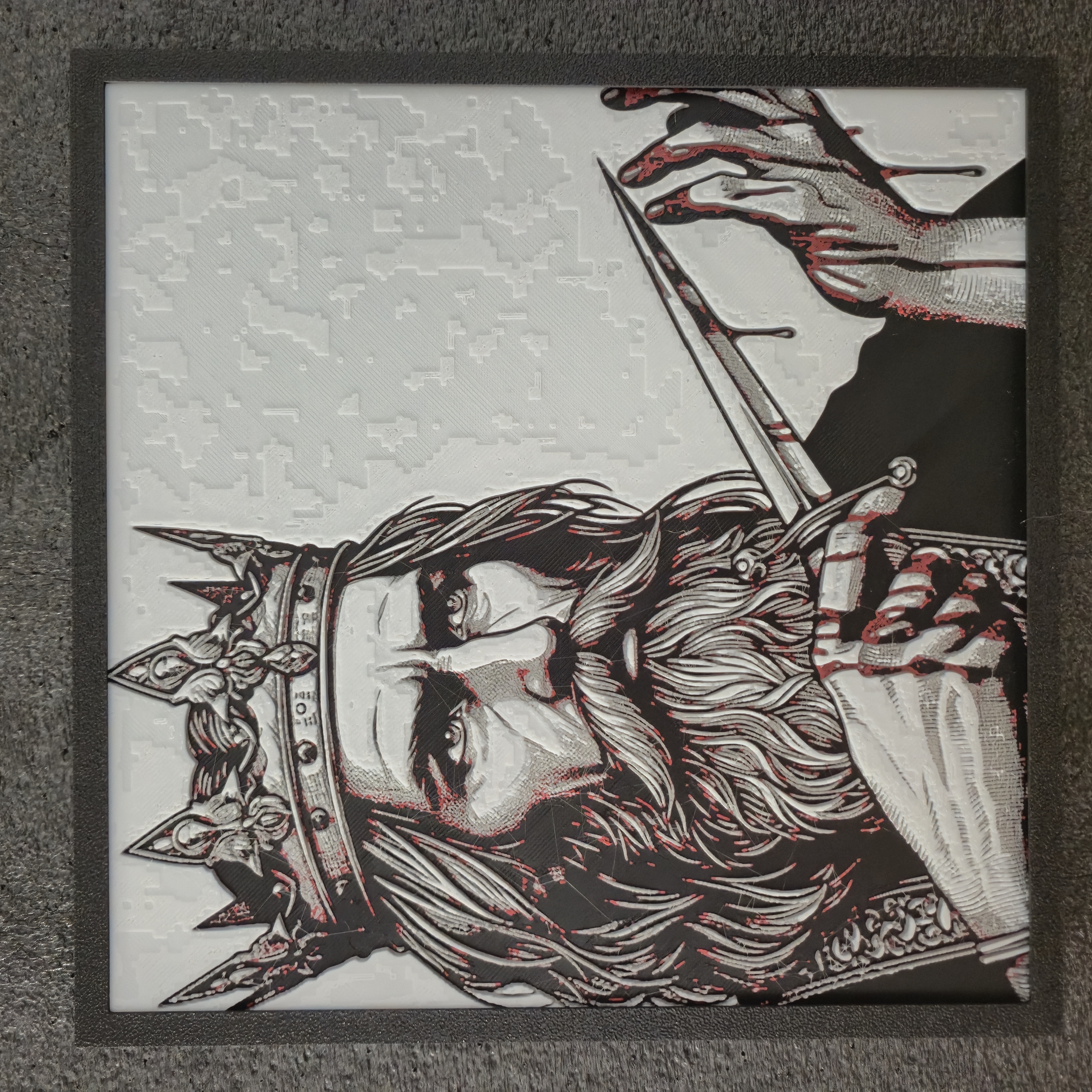 Tableau en relief - MacBeth