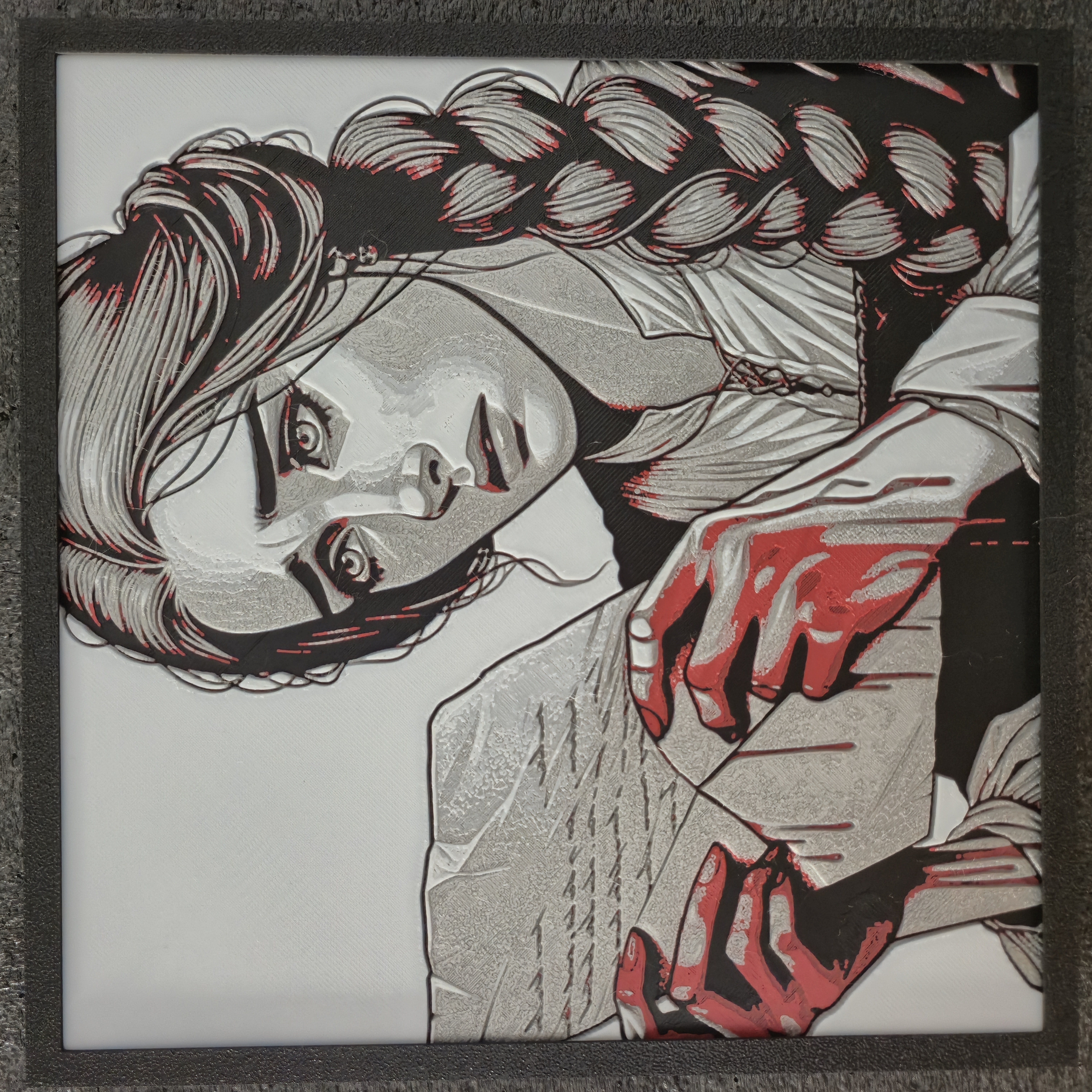 Tableau en Relief - Lady MacBeth