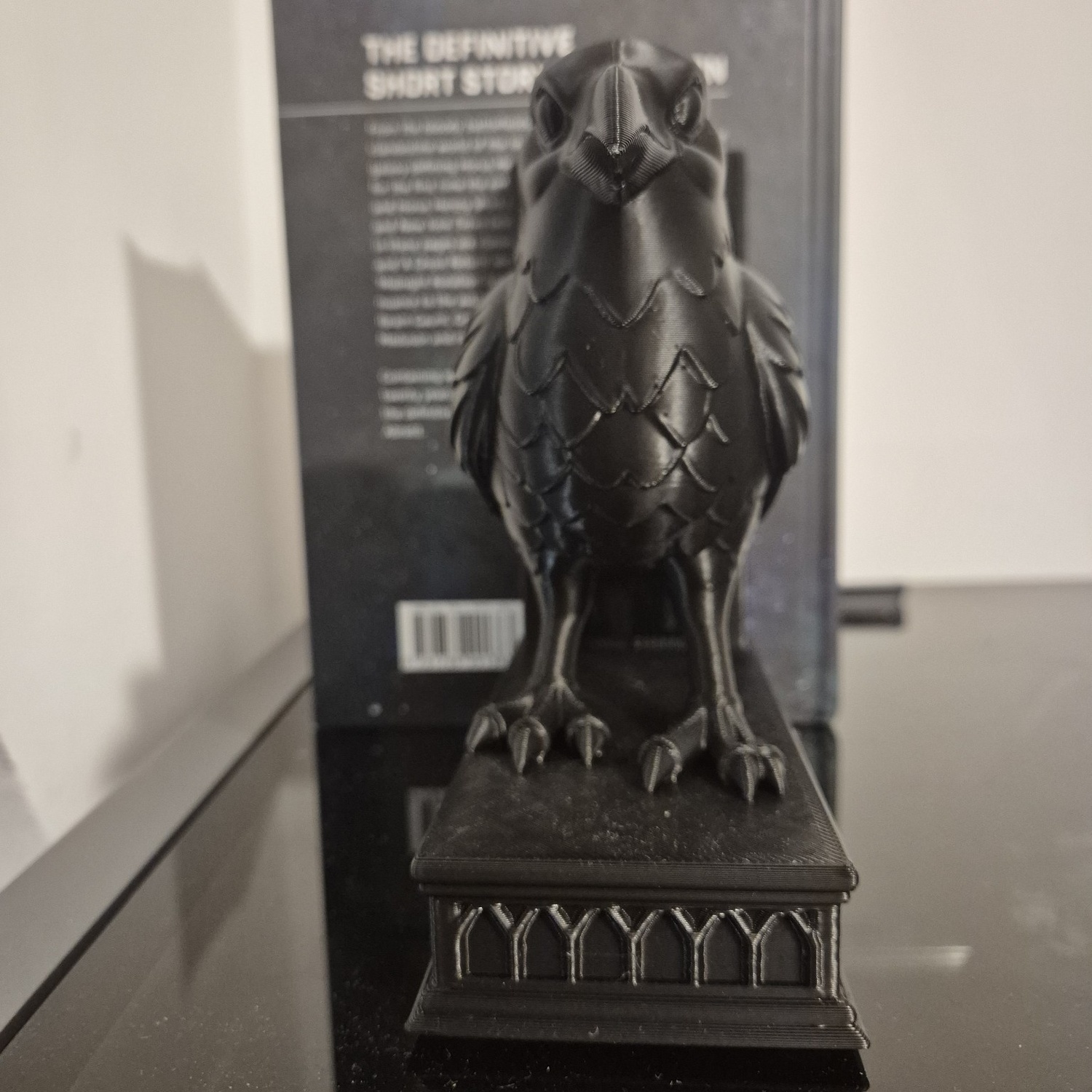 Serre-Livres Corbeau Gothic Dark Academia 3D