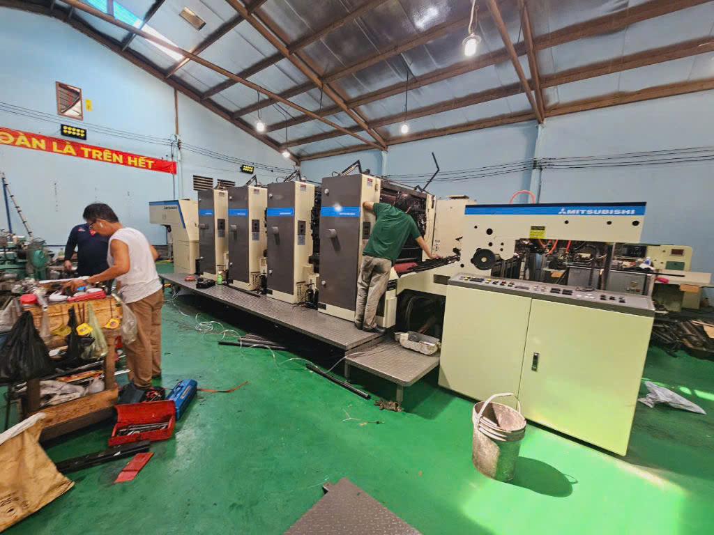 Máy In Offset Mitsubishi Daiya 2F4 