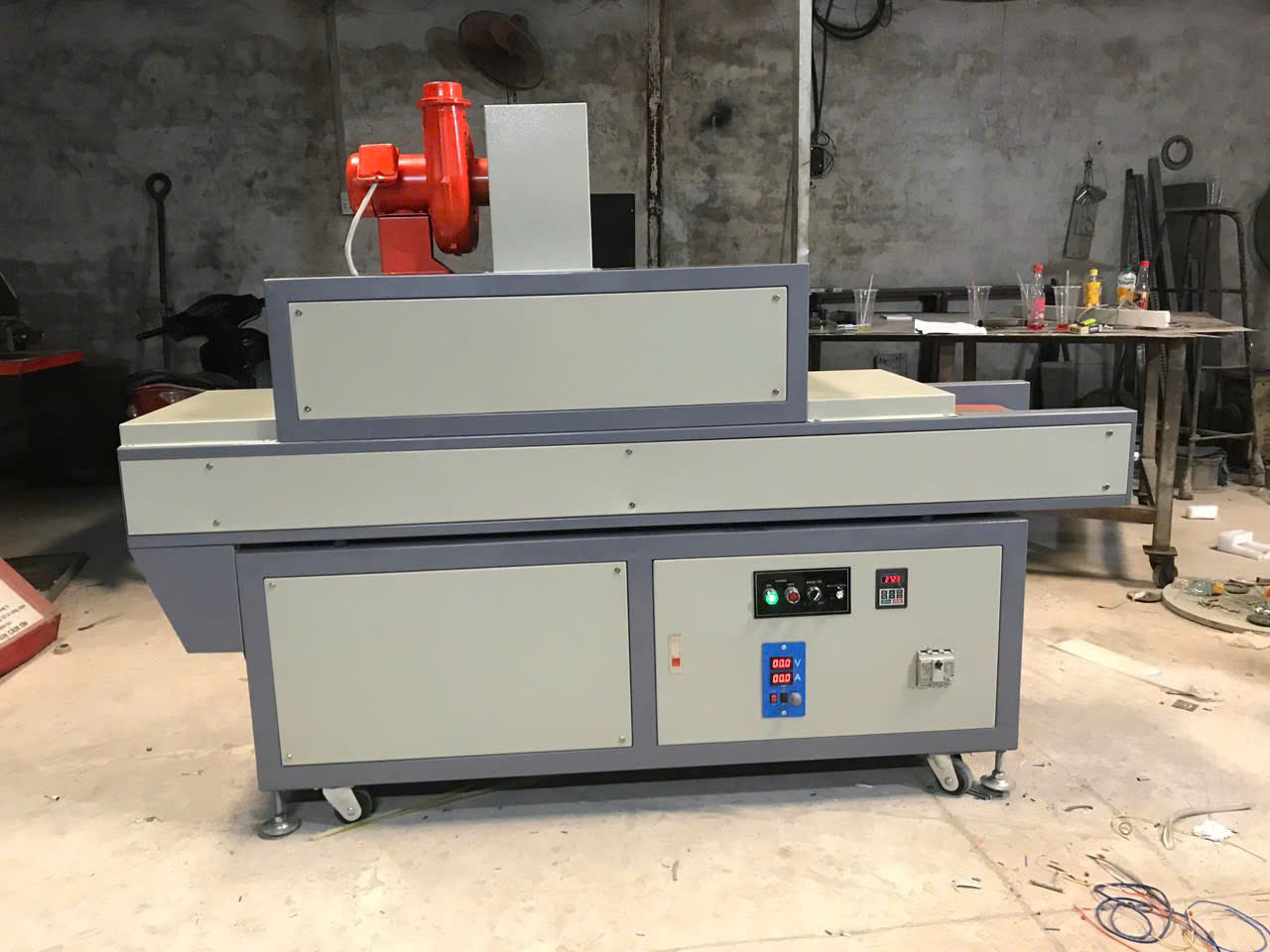 Máy tráng phủ UV khổ 60–80cm bán tự động – Tăng độ bóng & bảo vệ bề mặt in