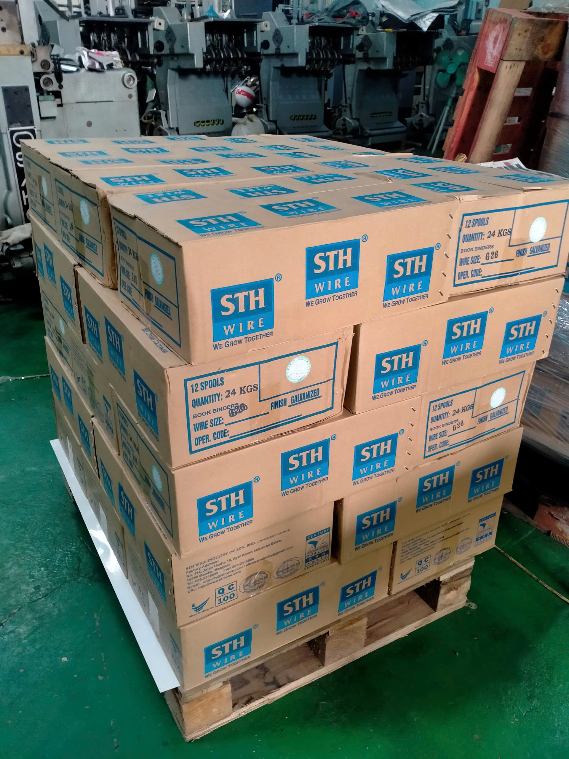 CUỘN DÂY KẼM DÙNG ĐÓNG GHIM NGÀNH IN