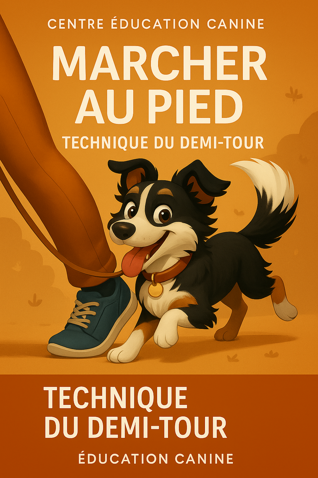 Marche au Pied : Technique du Demi-Tour