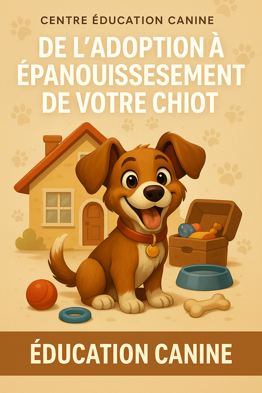 De l'adoption à l'épanouissement de votre chiot
