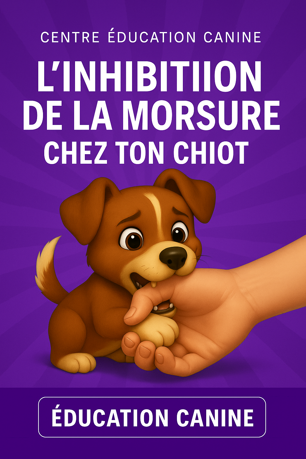 L’inhibition de la morsure chez ton jeune chiot