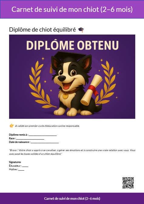 Nouveauté : le carnet de suivi est disponible en version papier 