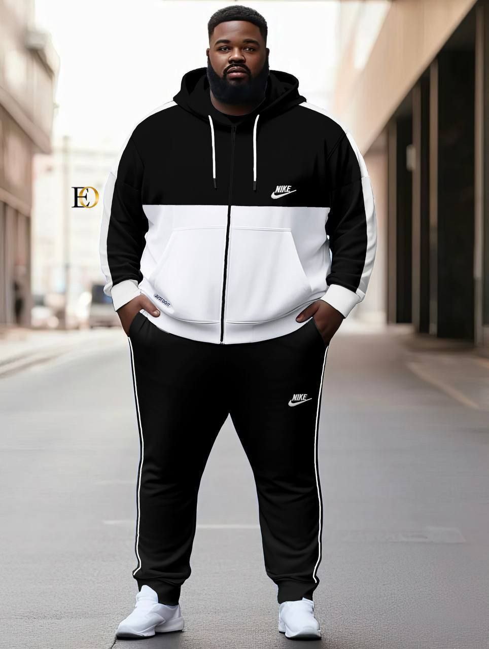 Ensemble de Survêtement Nike Tricolore (Grandes Tailles Disponibles)