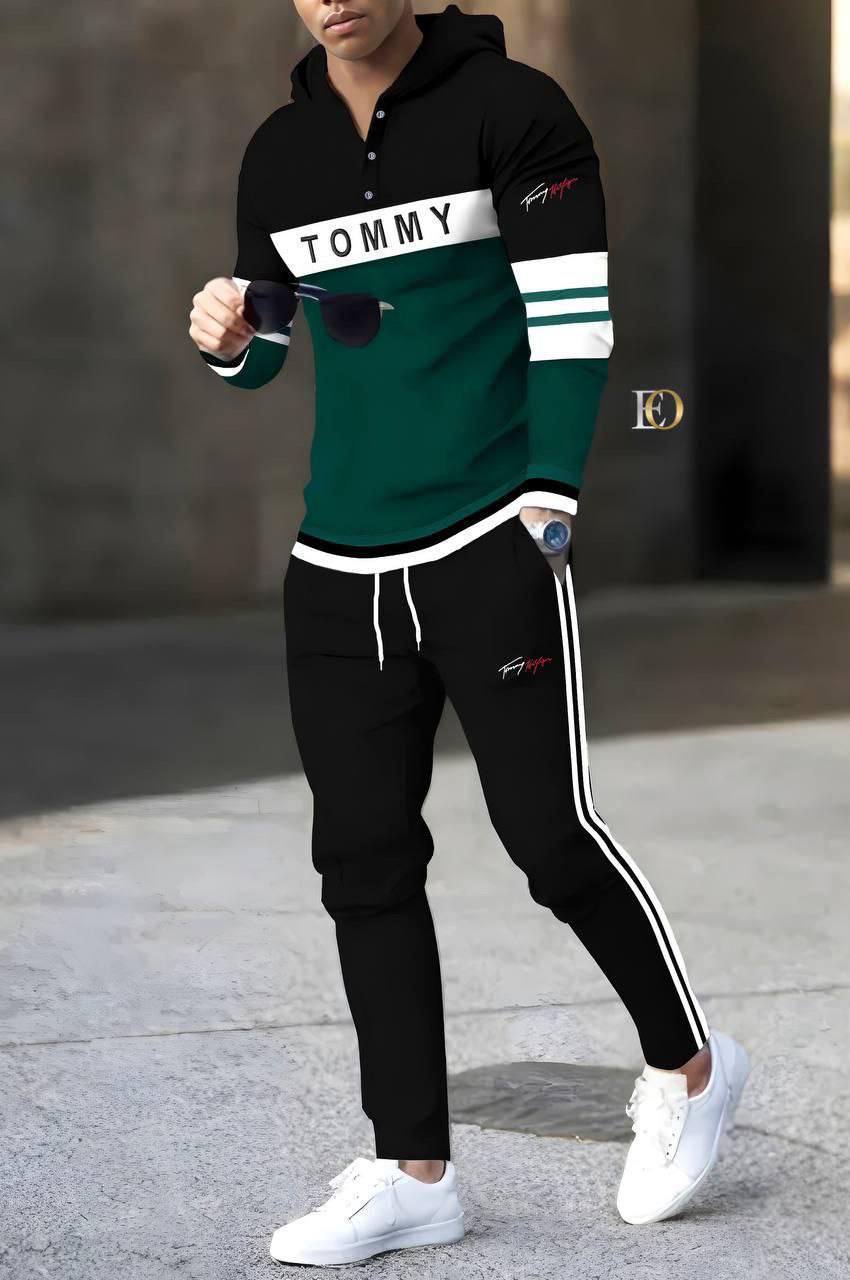 Ensemble Tommy Hilfiger : Sweat à Capuche et Pantalon de Jogging