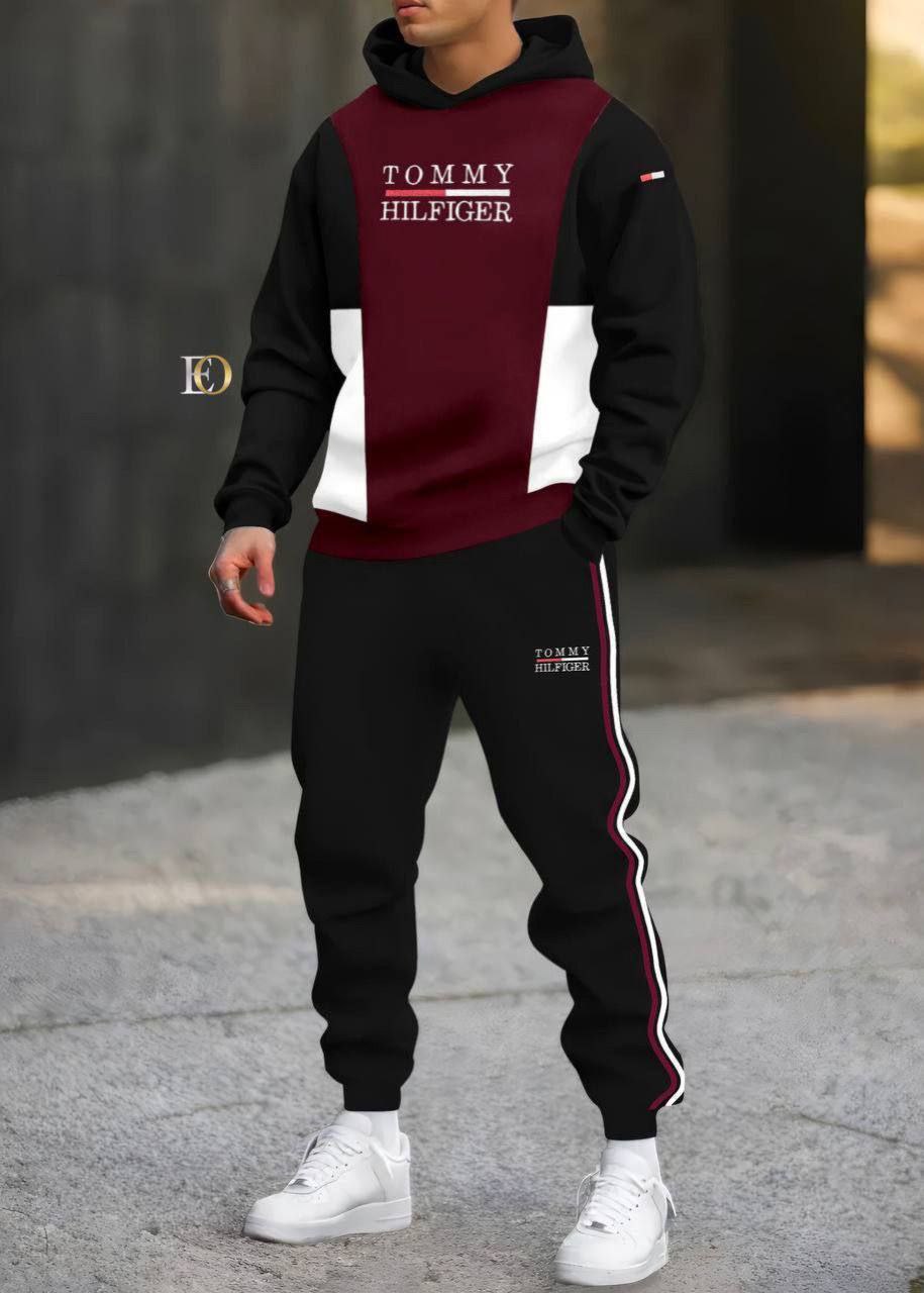 Ensemble Tommy Hilfiger : Sweat à Capuche et Pantalon de Jogging