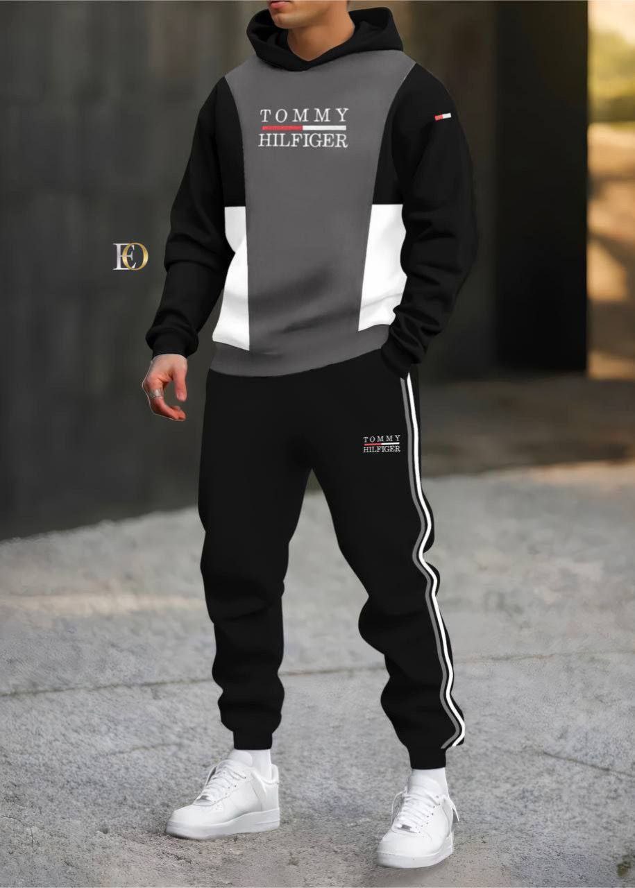 Ensemble Tommy Hilfiger : Sweat à Capuche et Pantalon de Jogging