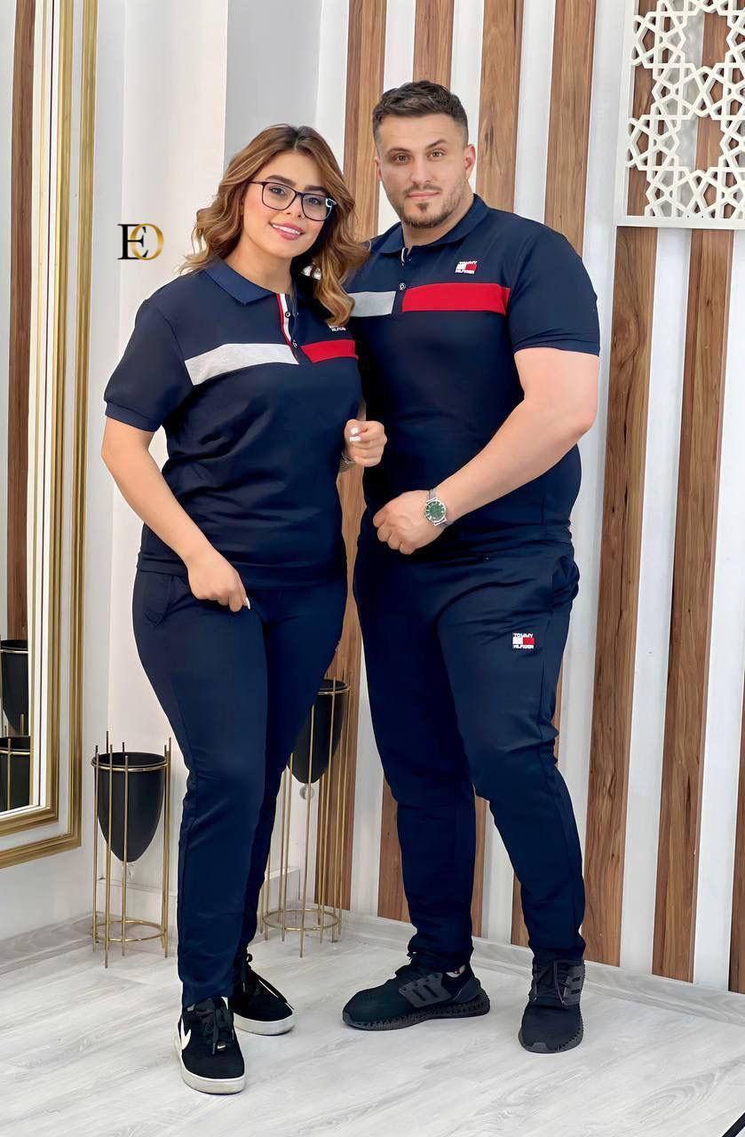 Ensemble de Survêtement Tommy Hilfiger : Polo et Pantalon Assortis 