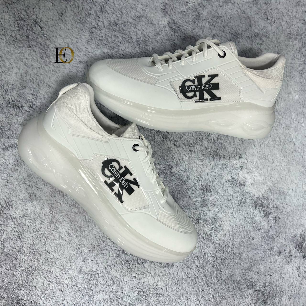 Baskets Calvin Klein blanches