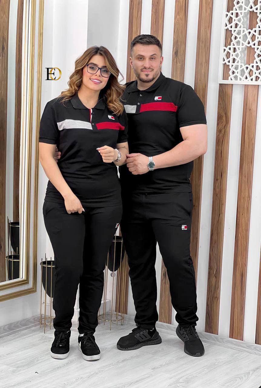 Tenue de sport assortie pour couple