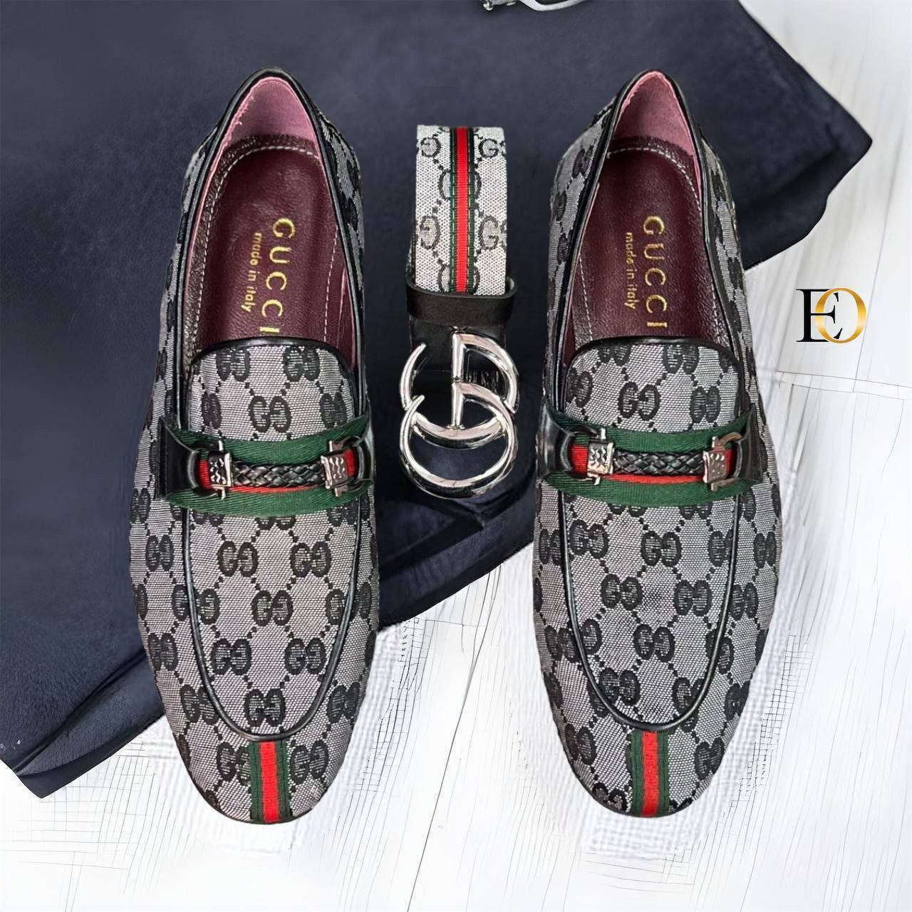 Chaussures Gucci et ceinture