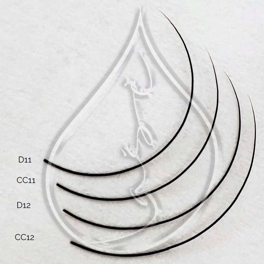 0,06mm "Lašė" Premium Volume blakstienos