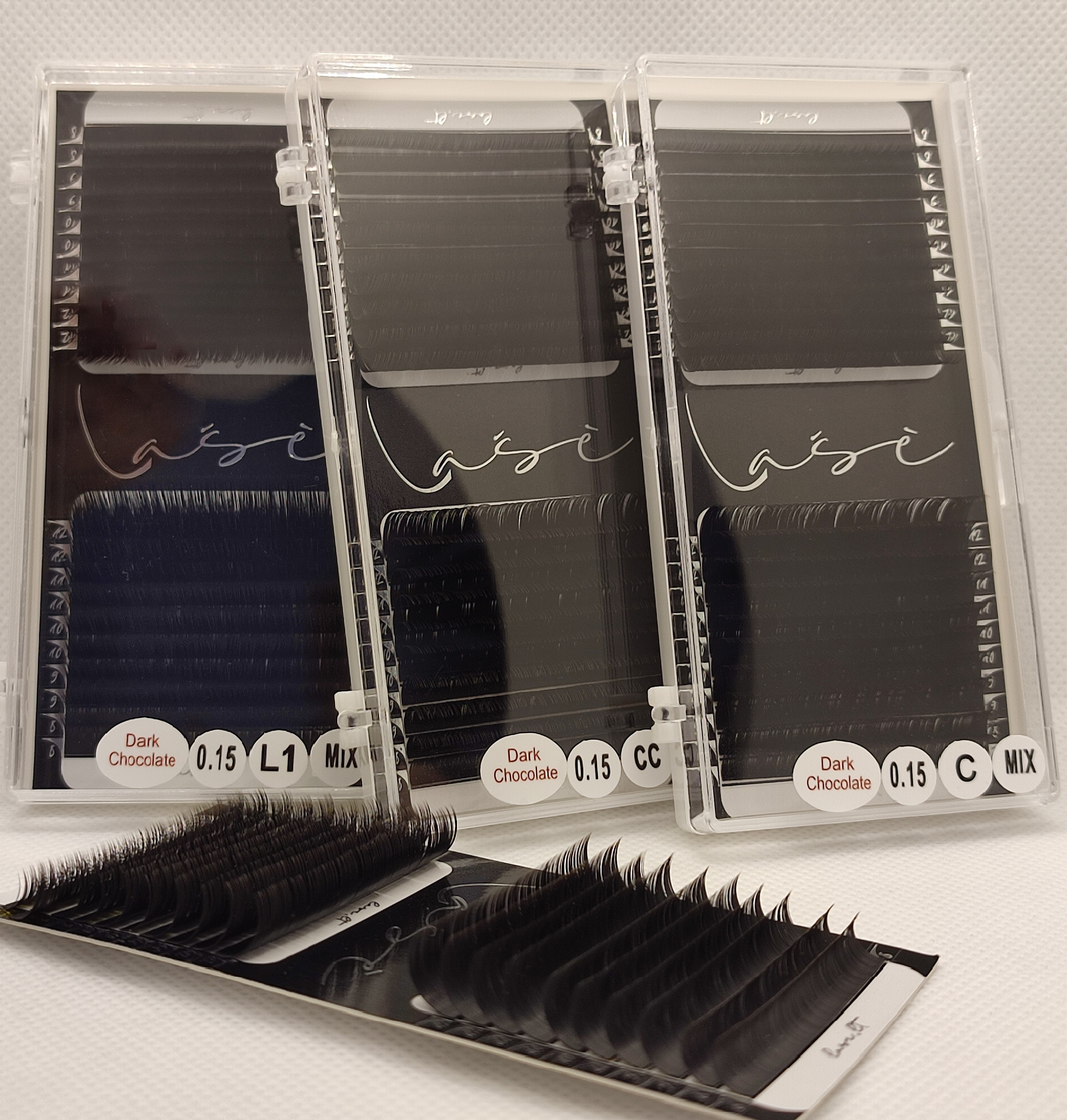 0,15mm "Lašė" Rudos klasikinės blakstienos