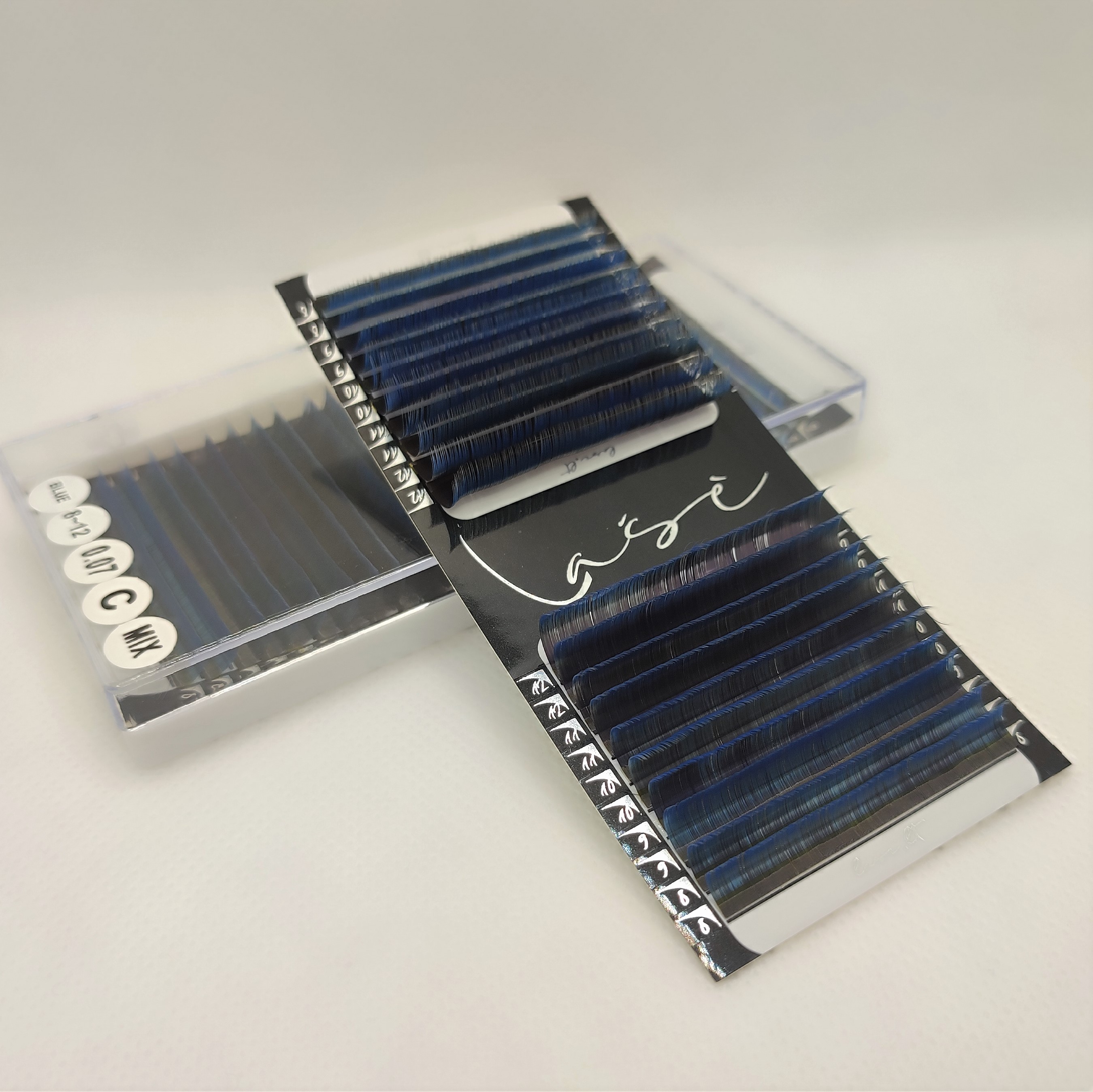 0,07mm "Lašė" MINK Ombre volume blakstienos