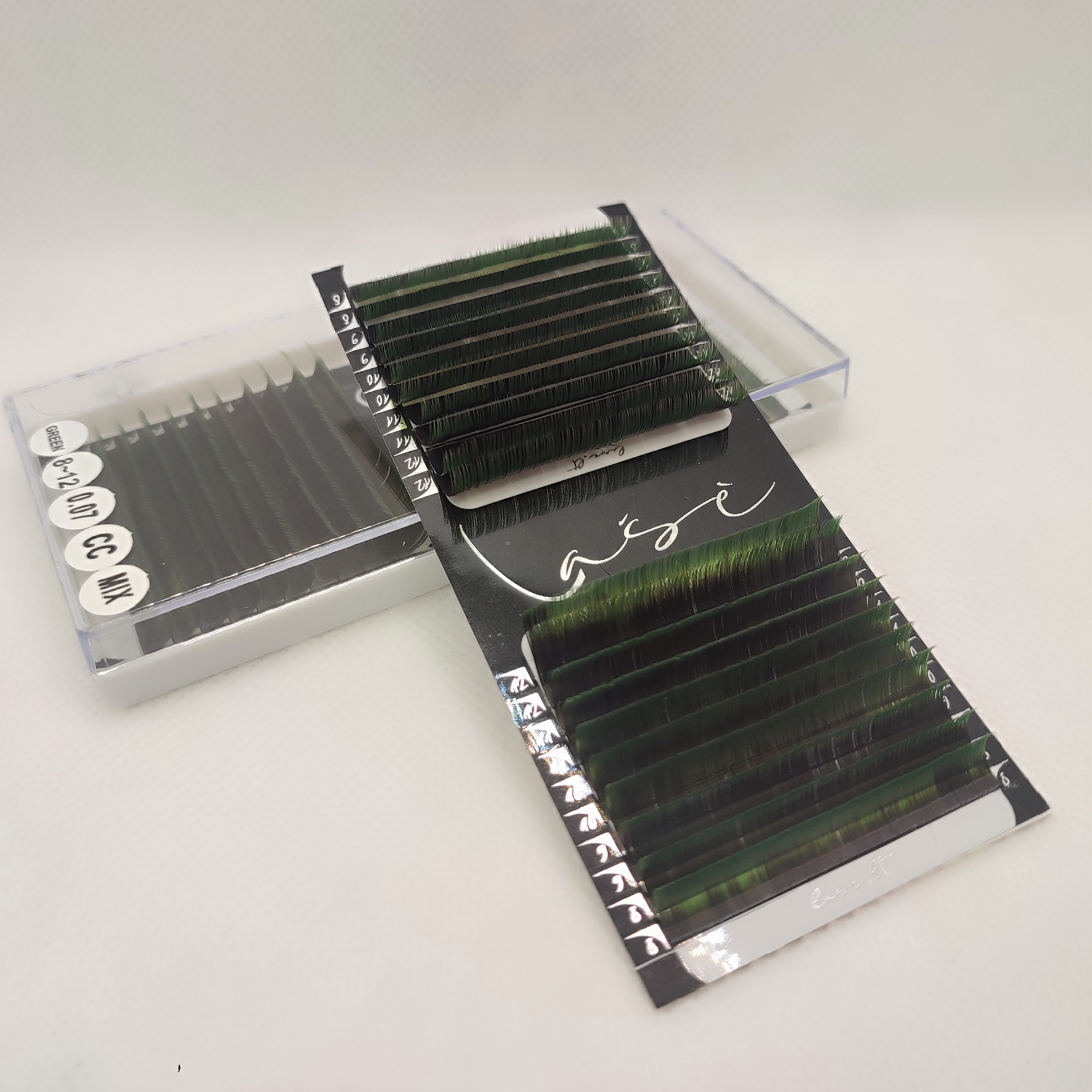 0,07mm "Lašė" MINK Ombre volume blakstienos