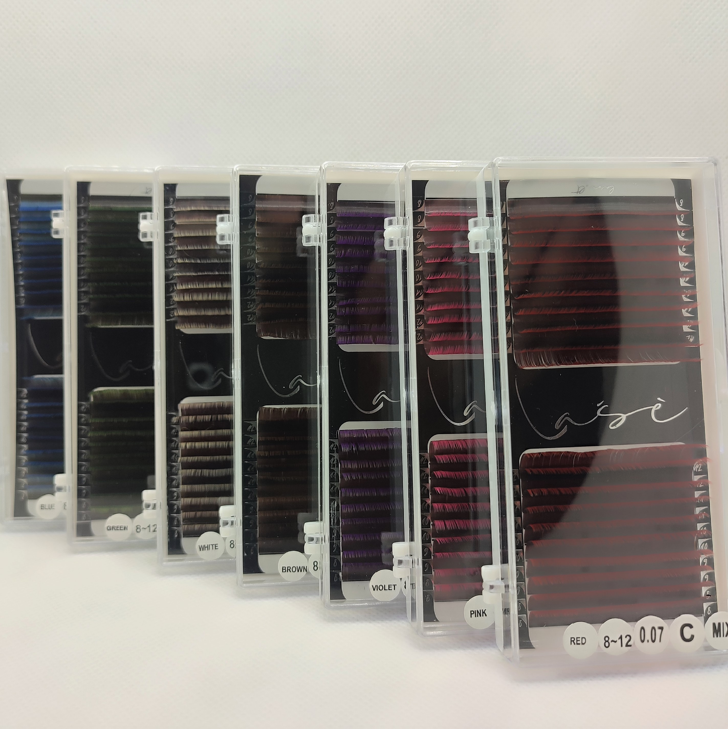 0,07mm "Lašė" MINK Ombre volume blakstienos