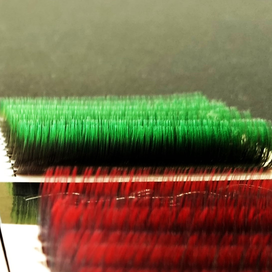 0,07mm "Lašė" Ombre volume blakstienos