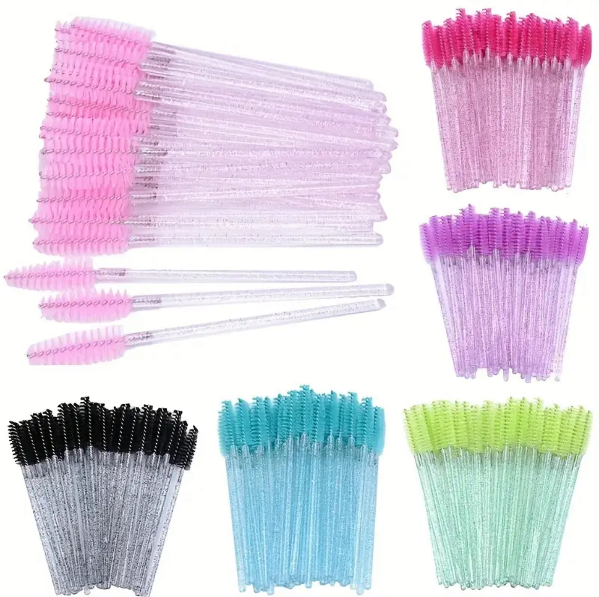 Blakstienų šepetėliai 50vnt