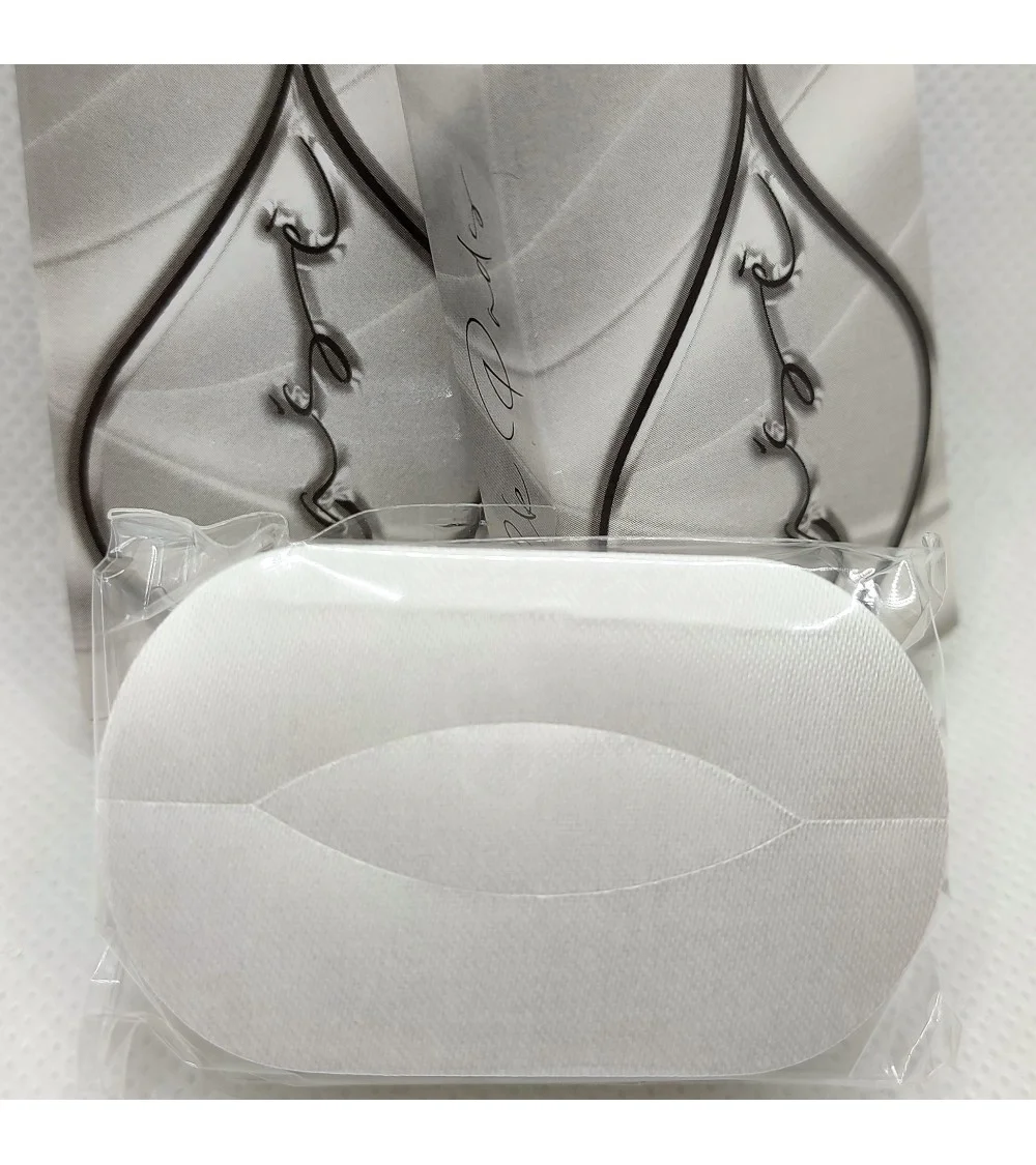 Lašė" SILK (Šilkiniai) paakių padeliai Be Hidrogelio, blakstienų priauginimui